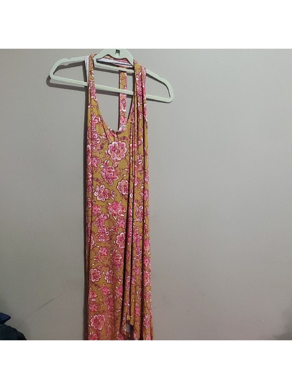 24/7 Maurices Floral Sleeveless Dress With Cutout In Back Size 1X